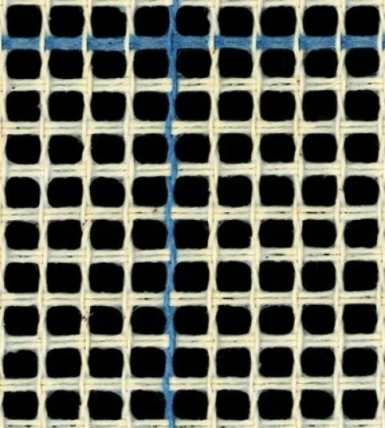 ZWEIGART TEPPICH STRAMIN -KNÜPFSTRAMIN MARKIERT- 1,3 St/cm -100cm- METERWARE- 1m á 19,70€