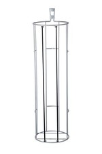Heavy Duty Vertical Ball Storage Rack 50 lbs Capacity Durable Steel Bungee Ac...