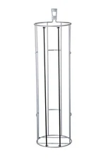 Heavy Duty Vertical Ball Storage Rack 50 lbs Capacity Durable Steel Bungee Ac...