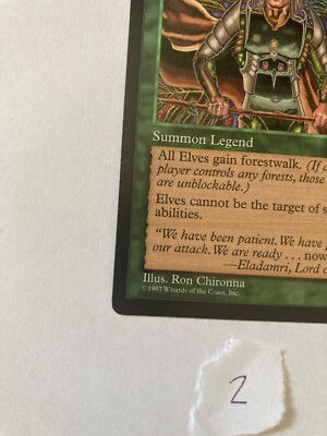 Eladamri, Lord of Leaves Tempest MTG NM-MINT Unplayed 1997 | eBay