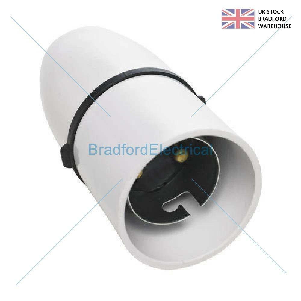 BC Cord Grip T2 BAYONET Lamp Holder 2A 250V ELECTRIC LIGHT BULB