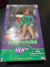 Gen13 Fairchild figure with Special Ed. Chromium Comic Book  Previews Exclusive!
