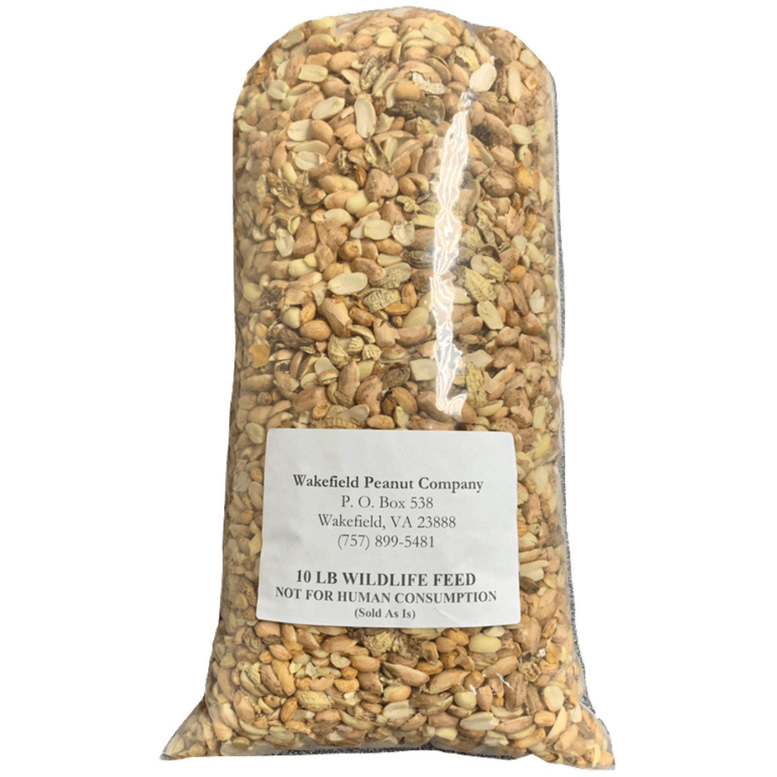Wakefield Virginia Peanuts Animal Grade Raw Wildlife Peanuts (10 LBS)