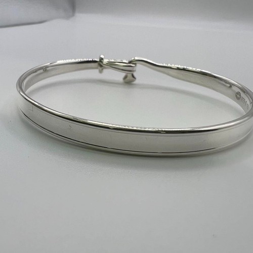 Georg Jensen # 204 Sterling Silver Torun Bracelet Size L Denmark Vintage W/Box - Picture 6 of 24