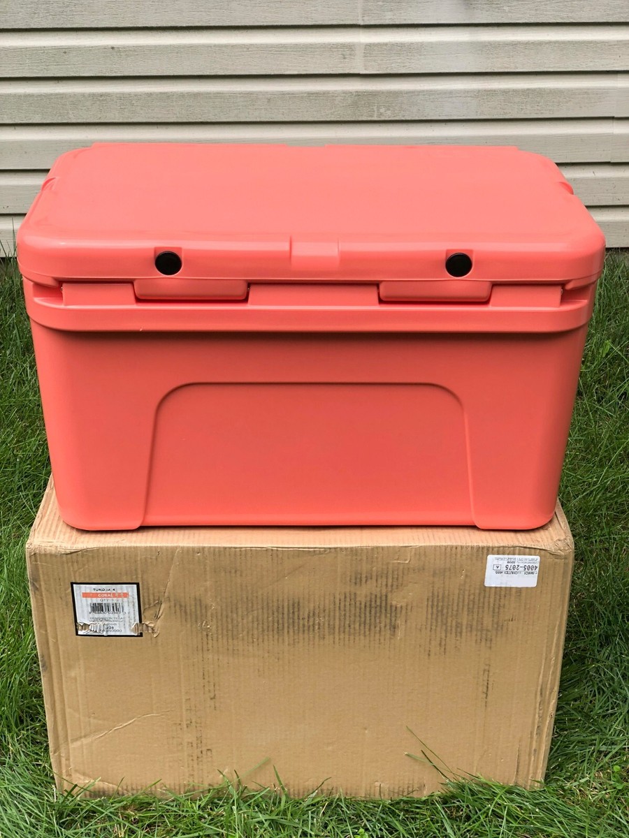 NEW YETI TUNDRA 45 LIMITED EDITION CORAL HARD COOLER IN