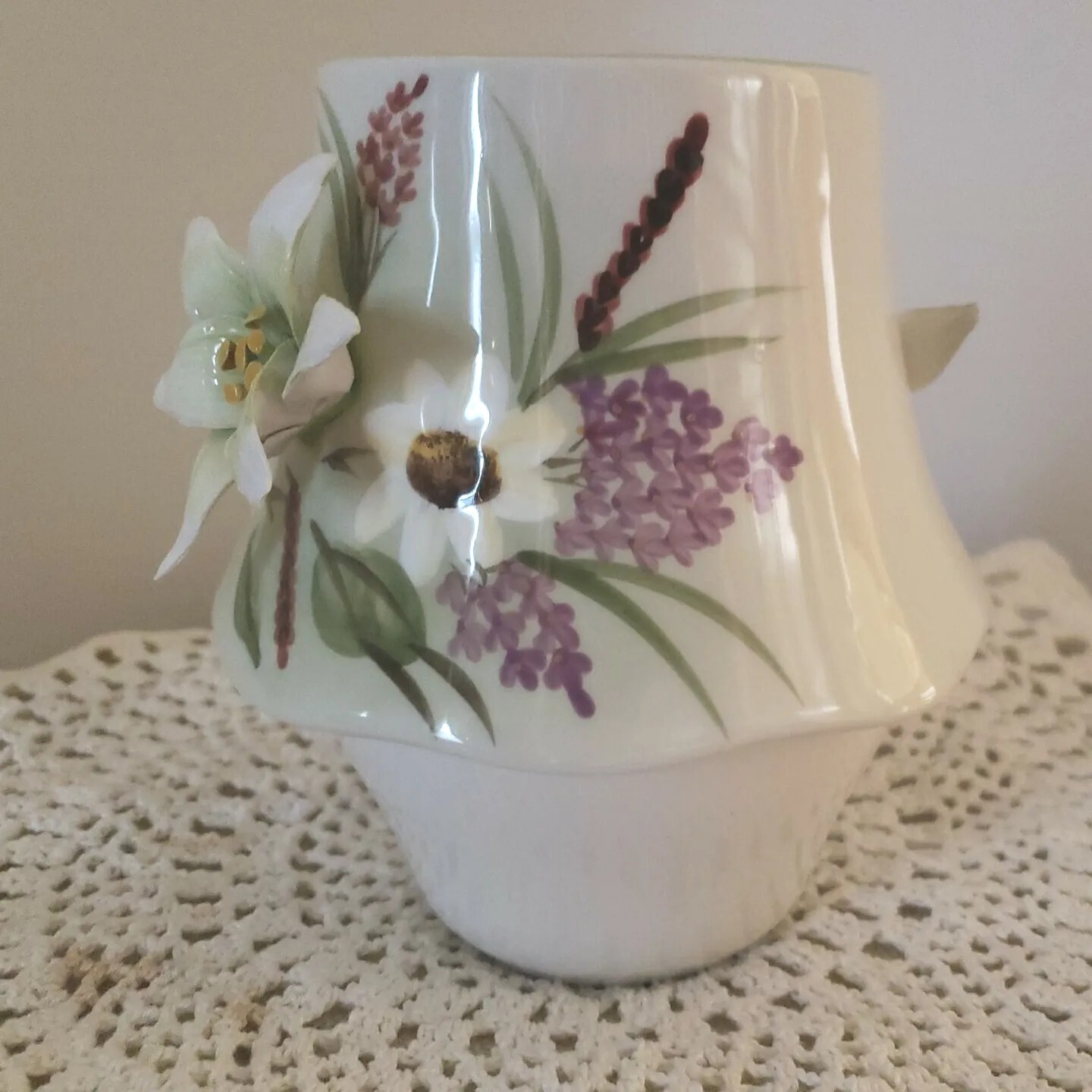 Home Interiors Hummingbird's Dance Candle Capper /Shade/Topper VGUC. eBay