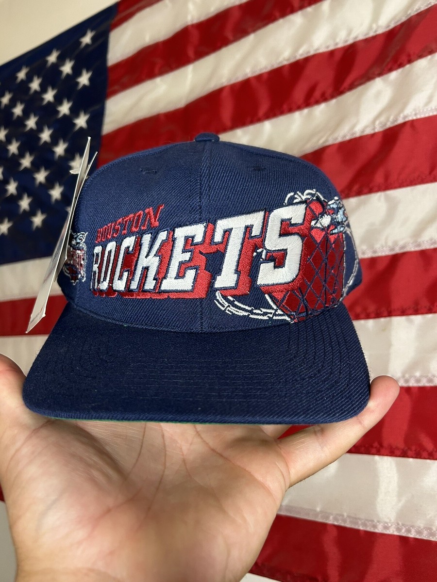 Houston Rockets 1990s Vinatge NBA Sports Specialties Snapback Cap Hat  NWT