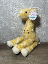 Vintage Russ Baby Blessings Jiffy Giraffe Plush Floral Flower Necklace Stuffed