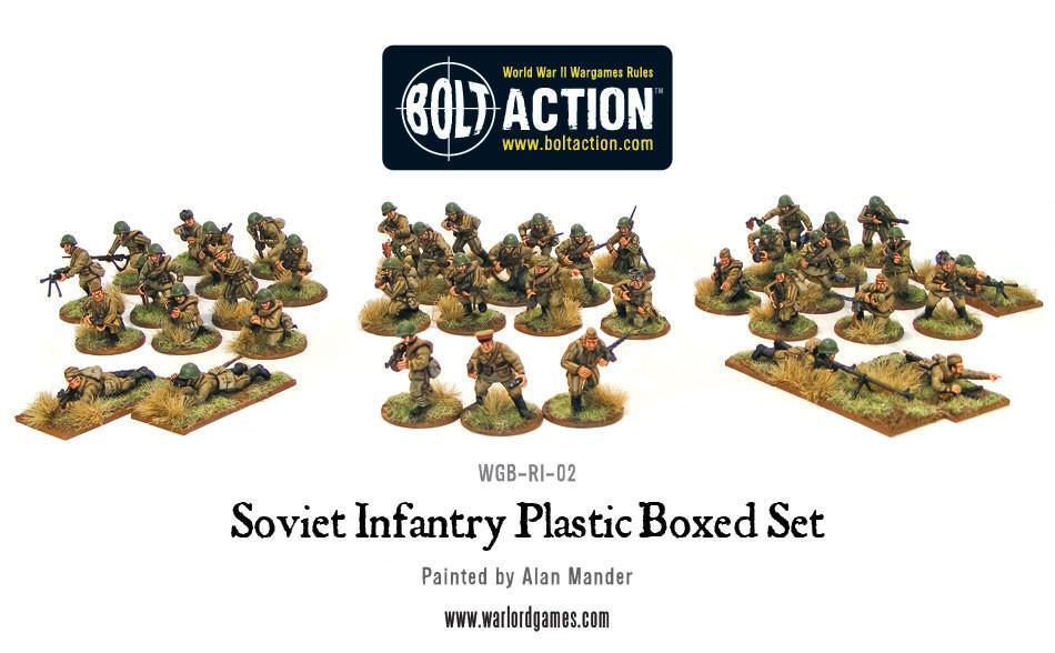 Thumbnail - Soviet Infantry, Sowjetunion, Bolt Action Ww2, Warlord Games, Neu/ovp