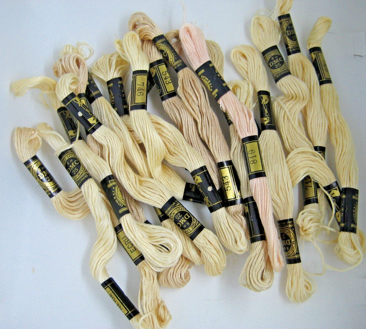 DMC 6 Strand {800 Thru 999} Skein Embroidery Floss--100% Cotton--made in France--cross Stitch Thread--craft Supply