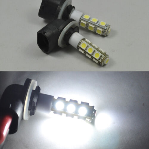 2x 881 H27W/2 LED SMD Fog Light Running Bulb for Hyundai Veloster / Azera HG - Afbeelding 1 van 5