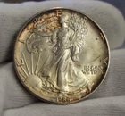 1986 US Silver Eagle $1 Nice Unc Key Date (Toned)