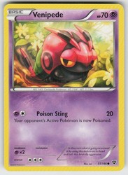 Venipede 51/146 XY Base Set Common