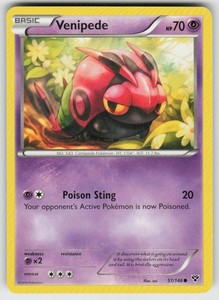 Venipede 51/146 XY Base Set Common