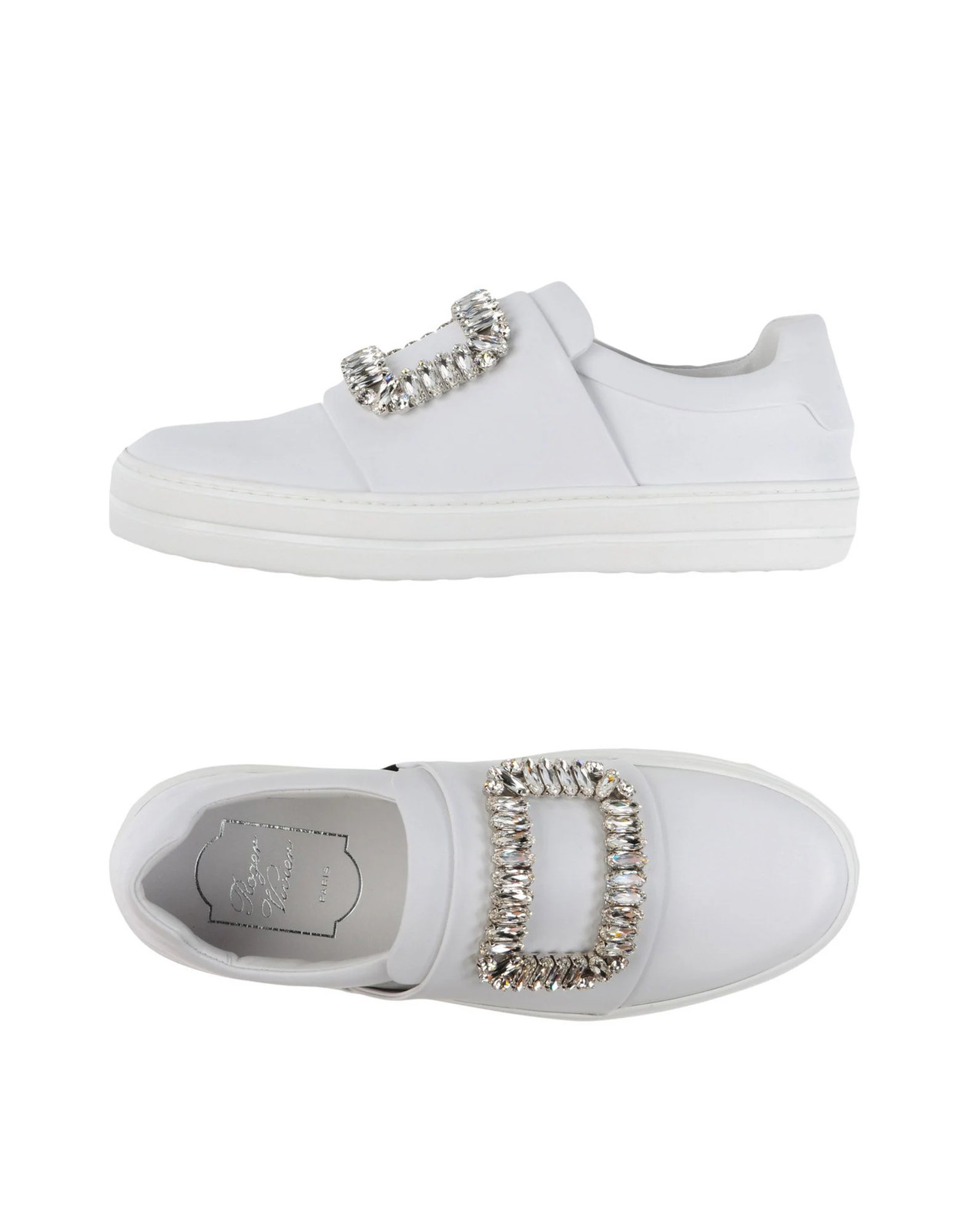 Roger Vivier - Women - Leather Trainers - White 175790₽