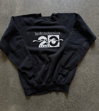 VTG Northwest Asian American Theatre 20 Years Sweatshirt Hanes USA L Black 50/50