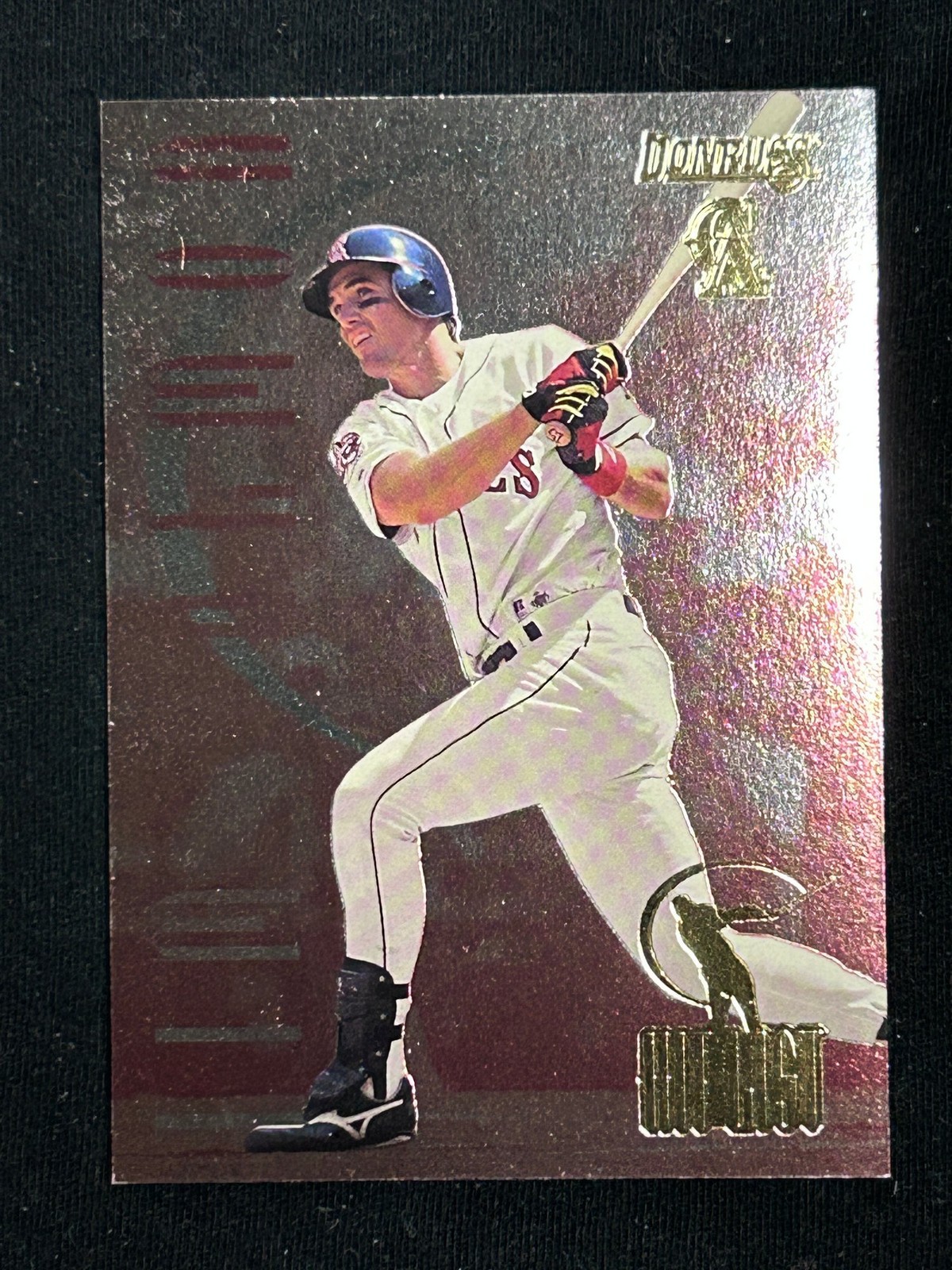 1996 Donruss Hit List Tim Salmon #13 /10,000 Los Angeles Angels