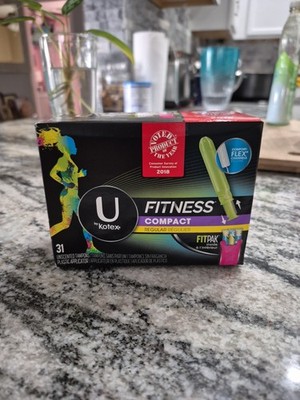 U by Kotex Fitness Security Tampon Regular Absorbency