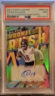 Caleb Williams - 2024 Topps Chrome All-Etch Rookie Rush Auto Refractor - PSA 9