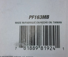 PROFLO PF163 Garbage Disposal Deep Flange - Matte Black