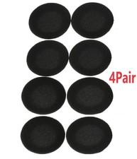 4 Pairs Black Earphone EarPad Sponge Foam Earbud Cover For Koss Porta Pro D