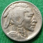 1936 D Buffalo Nickel