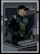 Riley Herbst 2024 Donruss #72 NASCAR READ FREE SHIPPING AutographDen