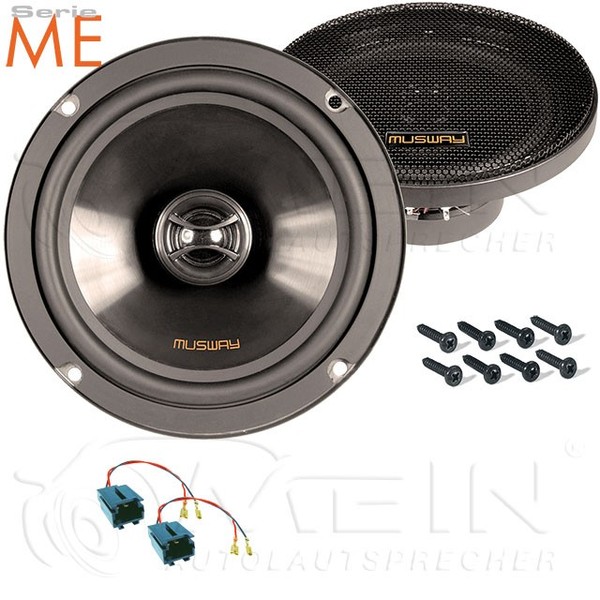 Musway Auto Lautsprecher FüR Peugeot 406 1995-2005 Front Vorn 2-Wege 160W #Aduz-image