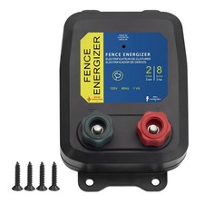 Electric Fence Charger 10 Joule 2 Mile Range 8 Acre Plug In Electric Fence