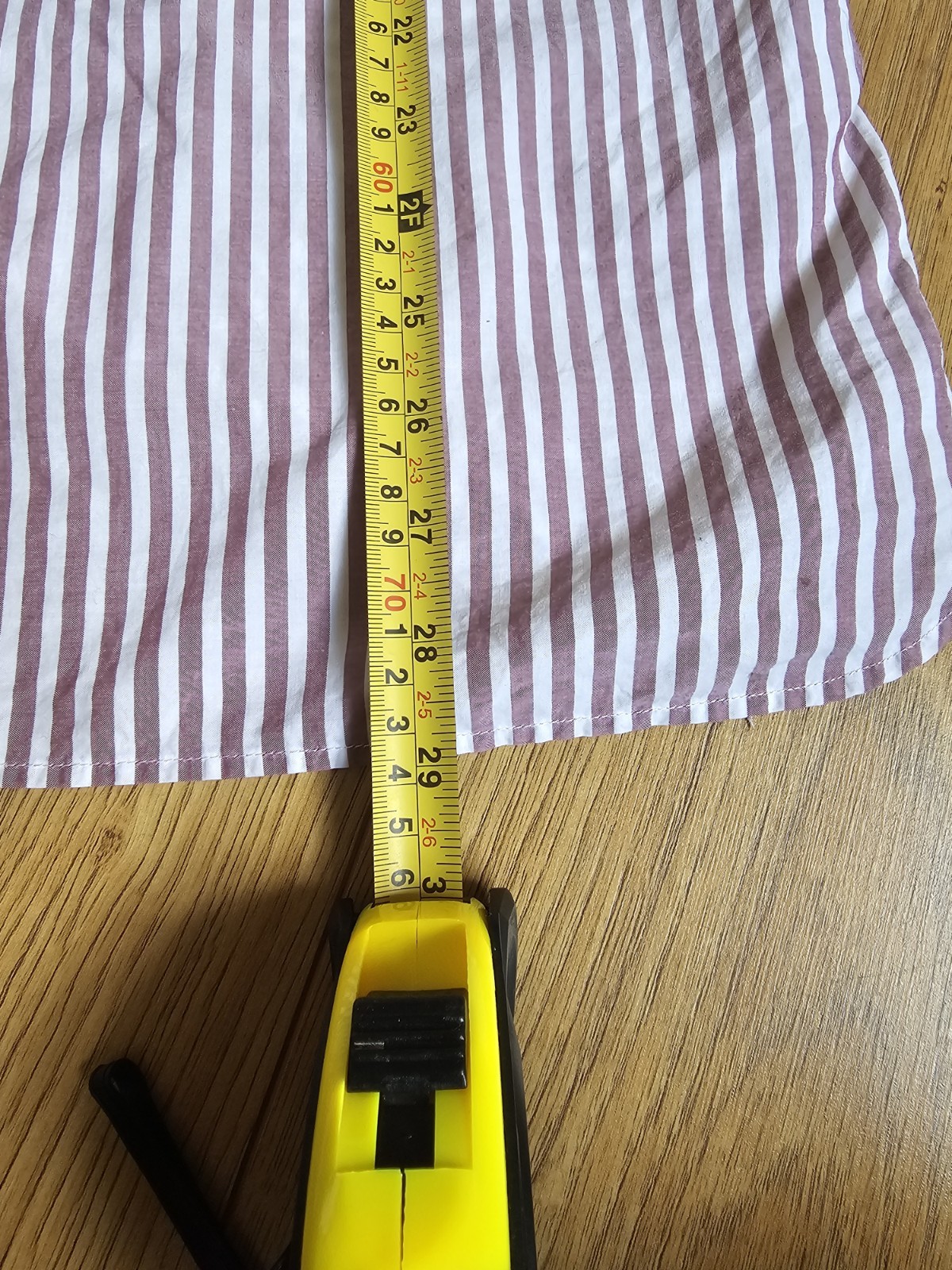 Fred Perry Mens Shirt Size Large Slim Fit Long Sleeve Striped Button Striped image 9