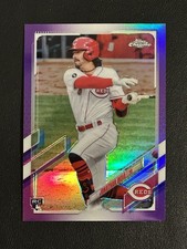 2021 Topps Chrome Update Series - Jonathan India #USC74 Purple Refractor (RC)