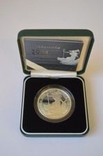 2004 Britannia Silver proof 1 oz Two Pounds £2