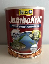 Tetra JumboKrill Freeze-Dried Jumbo Shrimp 14 Ounces, Natural Shrimp Treat