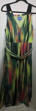 Simply Vera Wang Woman's Medium Sleeveless Multicolor Dress