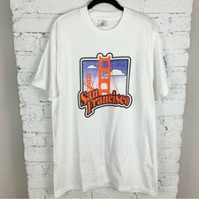 Vintage 1995 San Francisco Golden Gate California Short Sleeve Tee Shirt Large