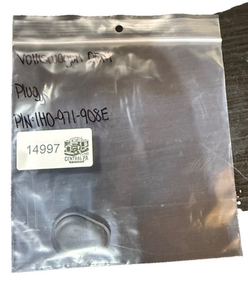 Volkswagon OEM Plug P/N: 1H0-971-908E