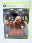 TNA IMPACT Wrestling (Microsoft Xbox 360) W/Bonus Disc- TESTED & WORKS
