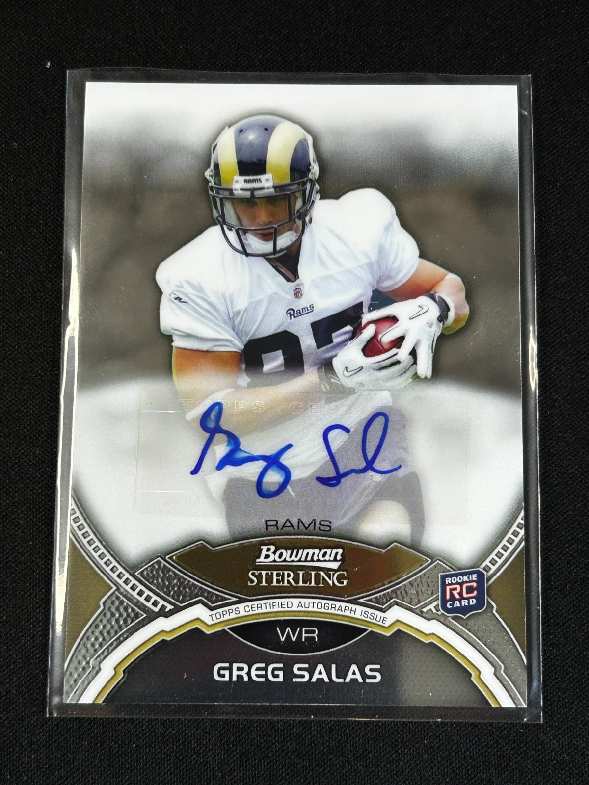 Greg Salas Bowman Sterling Autograph #BSAGS Base