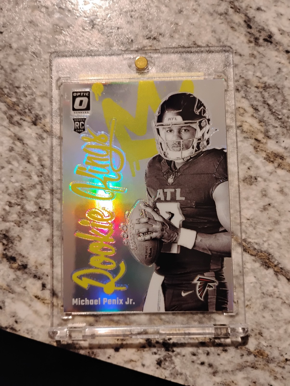 Michael Penix Jr Optic 2024 Case Hit Rookie Kings