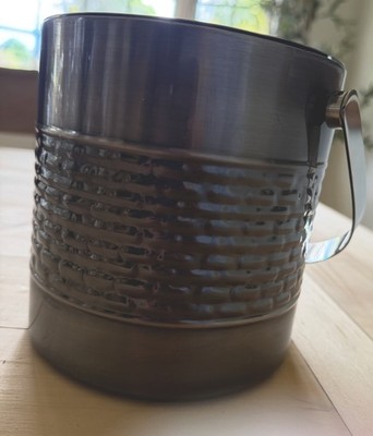 Stainless Steel Double Wall Ice Bucket with Lid & Handle Storehouse Entertain