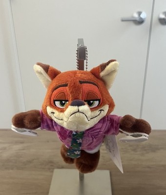 Tokyo Disney Resort Zootopia Plush on Shoulder Clip Nick Wilde Japan【US STOCK】