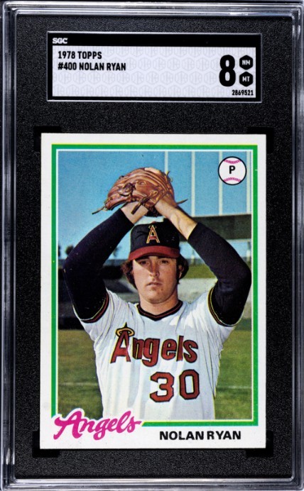 1978 Topps #400 Nolan Ryan SGC 8 NM-MT