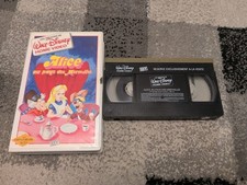 ALICE AU PAYS DES MERVEILLES WALT DISNEY VHS K7 CASSETTE VIDEO d'occasion vf