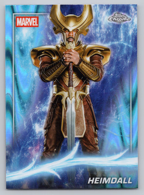 Heimdall 12 - Thor - Raywave Parallel - 2025 Topps Chrome Marvel