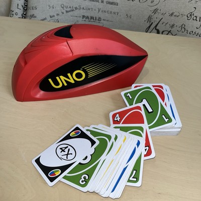 UNO Attack Extreme Electric Card Shooter Game 2018 Mattel (Tested And Working)