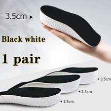 Shoe Insoles Inserts Pad Invisible Height Increase Heel Lift Taller Men Women US