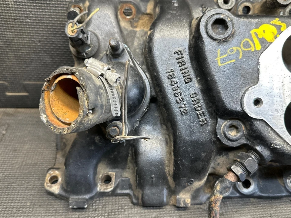 1994 Chevrolet K2500 5.7L Intake Manifold 88 89 90 91 92 93 94 95 OEM Foto 3 de 4