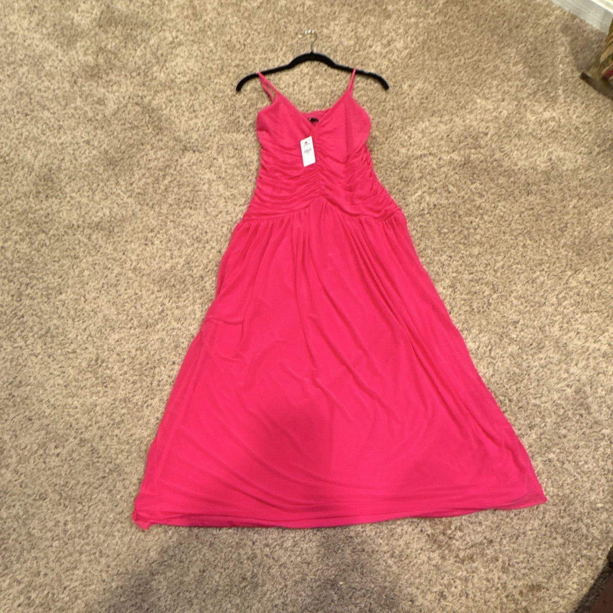express hot pink dress Express hot pink dress