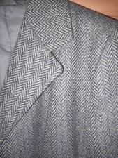 Caldene Women's Grey Blue Tweed Jacket Size 10