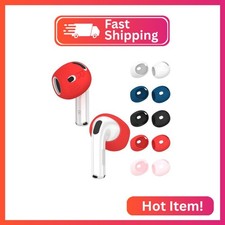 5 Pairs for AirPods 4 Ear Tips Covers Sport Anti Slip Anti Scratche Skin Soft